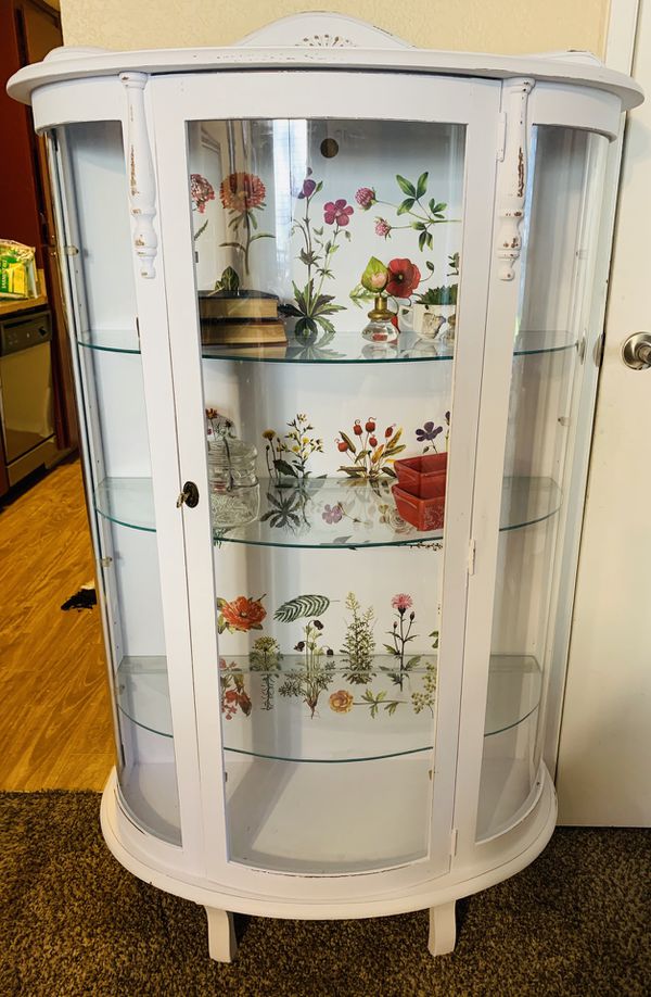 used curio cabinets