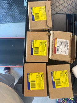 Square D Circuit Breakers Lot of 5