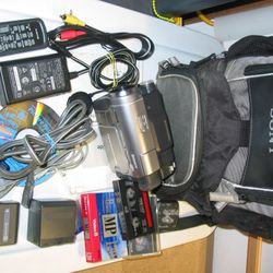 Sony Handycam DCR-TRV480 Video8 Hi8 Digital8 Video camcorder 8mm Tape Playback Camera w/NightShot