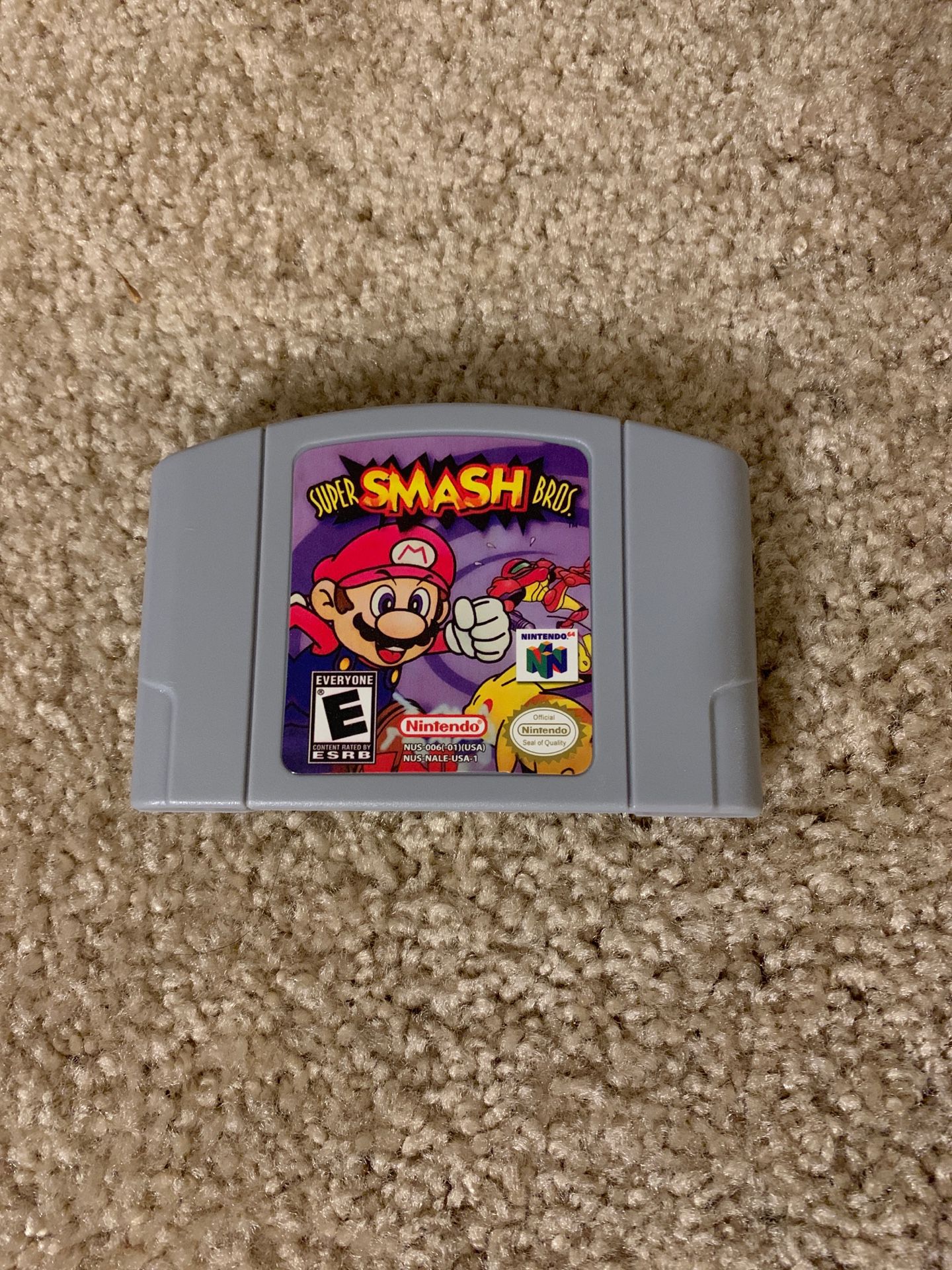 Super Mario Smash Bros Nintendo 64