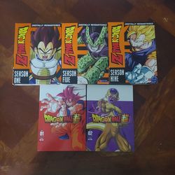 Dragon Ball Z and Super DVD Lot