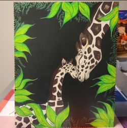 Hand Made Giraffe 🦒 Art
