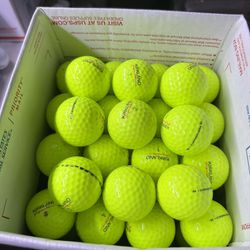 Yellow Kirkland Golf Balls 50 For $30 