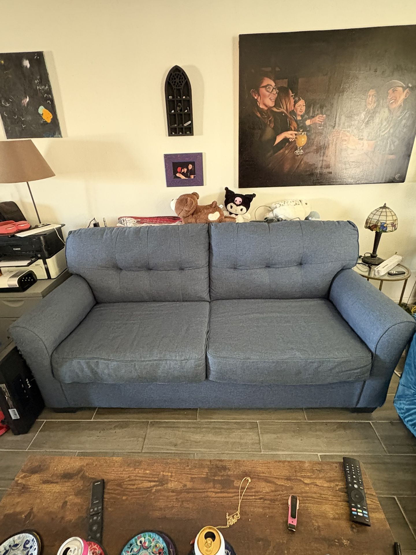 Denim Sofa Set 