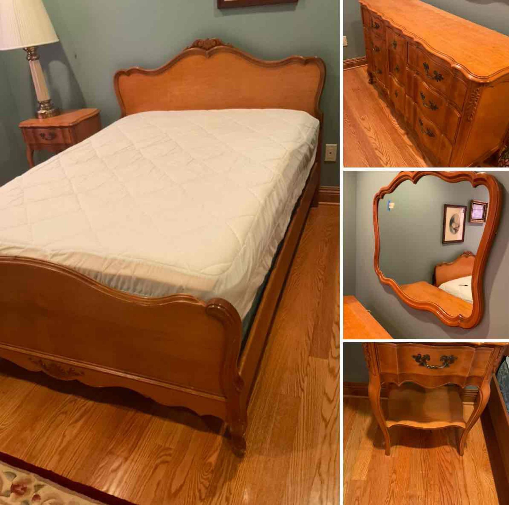 Full Set Bed Matrimonial 