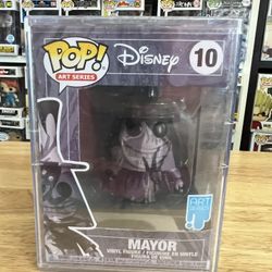 SEALED VAULTED ART SERIES Mayor Funko Pop 10 Nightmare Before Christmas Disney