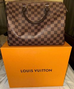 Louis Vuitton Damier Ebene Speedy Handbag