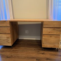 West Elm Mango Wood Desk
