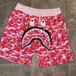 Bape Shark Head Shorts 