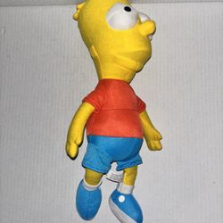New Simpsons Bart TV Plush Stuffed Toy Large 14" Toy Factory Licensed Figure
