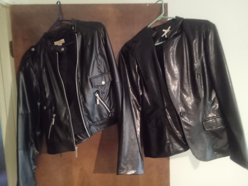 Ladies leather jackets