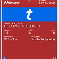 Free Cover Concierto 