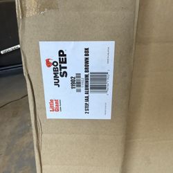 Little Giant Ladders, Jumbo Step, 2-Step, 2 foot, Step Stool, Aluminum, Type 1AA (Several Available