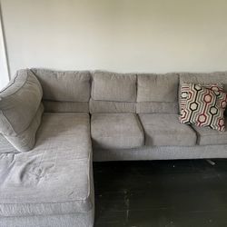 Grey Sectional Couch 