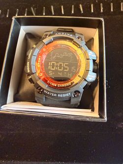 Activa Summit X Invicta Men's Digital Watch - 50mm. Black