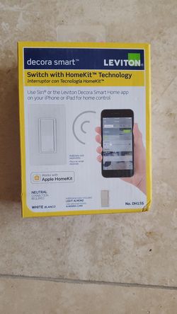 Leviton smart switch with homekit technology