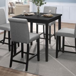5PC Counter Height Dining Table Set 