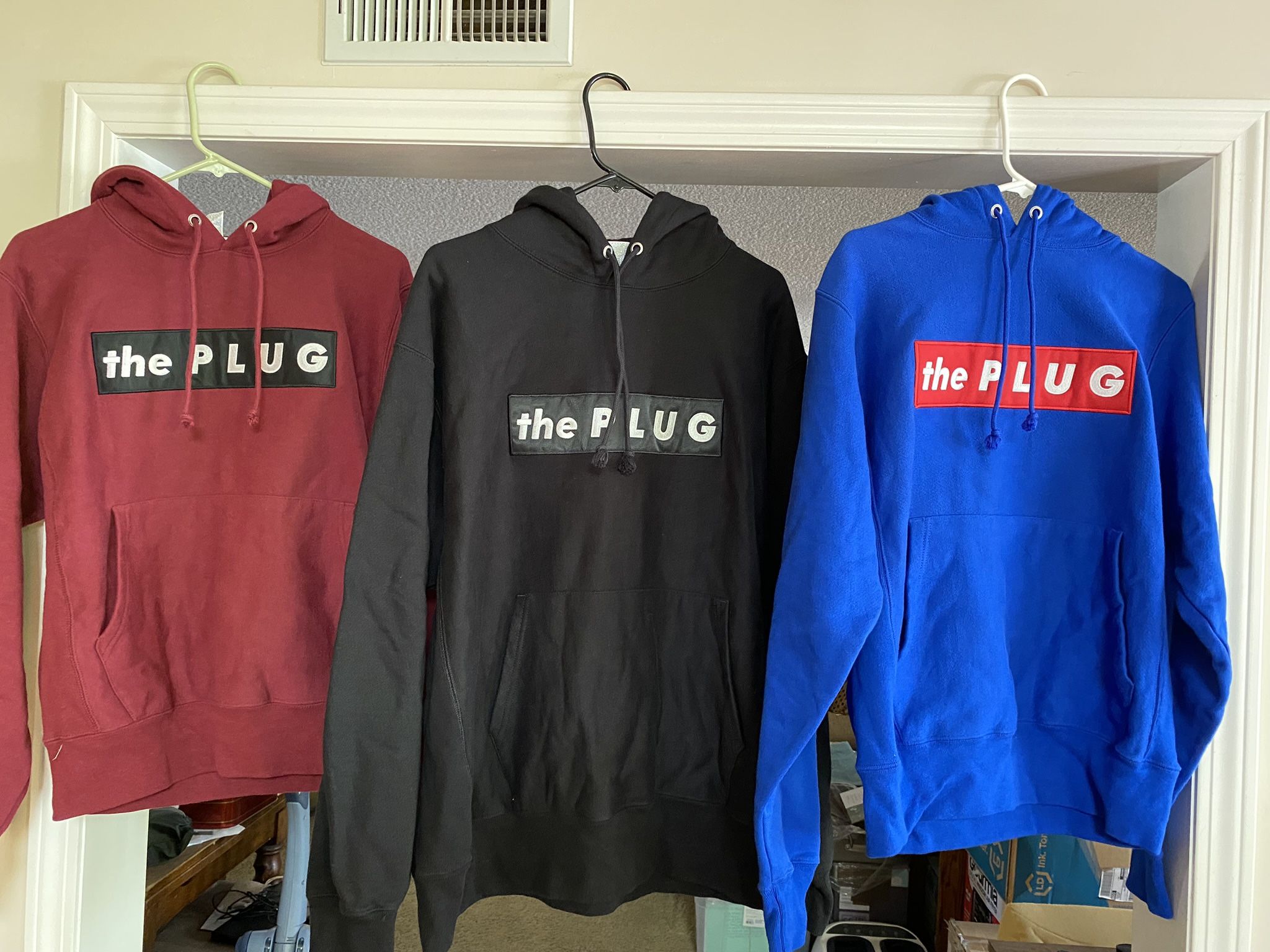 Brand New Custom Men’s Pullover Fleece Hoodies. Would make Great Xmas Gifts. $30.00 Each Or 2 For $50.00, When Purchased At The Same Time.