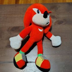 Goofy Looking Knuckles Plushie (Local Only)