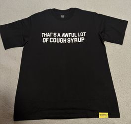 Awful Lot Of Cough Syrup T-Shirt Size Medium