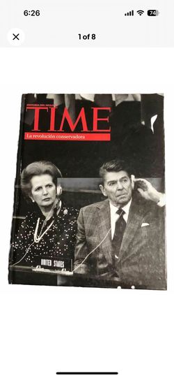 TIME 2011 Historia Del Siglo XX:La Revolucion Conservadora Spanish Hardcover EUC