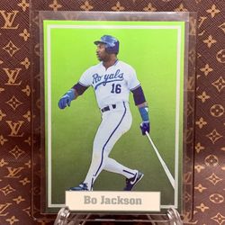 rare bo jackson baseball cards card (Kansas City Royals Bo Knows) 1991 Topps #600 at Amazon's Sports Collectibles Store The Five Essential Baseball Cards