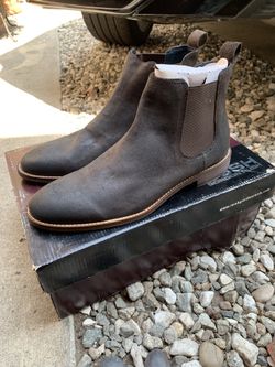 Gordon Rush Moore Chelsea Pull on Boots Espresso Suede Size 8.5