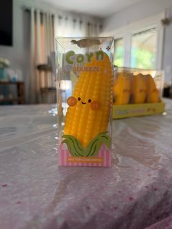 Corn Squeeze Squishy Toy New in Box