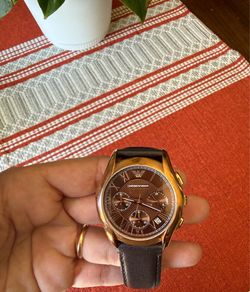 Emporia Armani Ladies Chronograph Watch AR1707