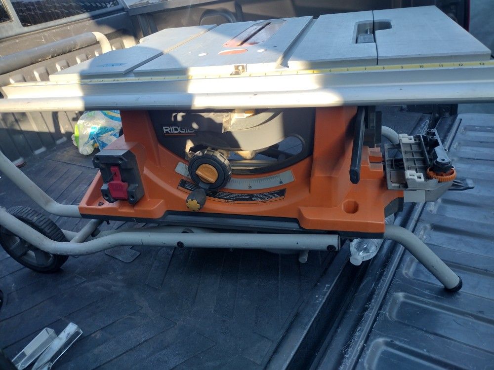 Ridgid Table Saw 