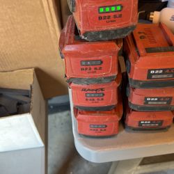 Hilti B22 5.2 batteries