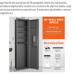 Caja Fuerte De Pared Nueva En Caja 