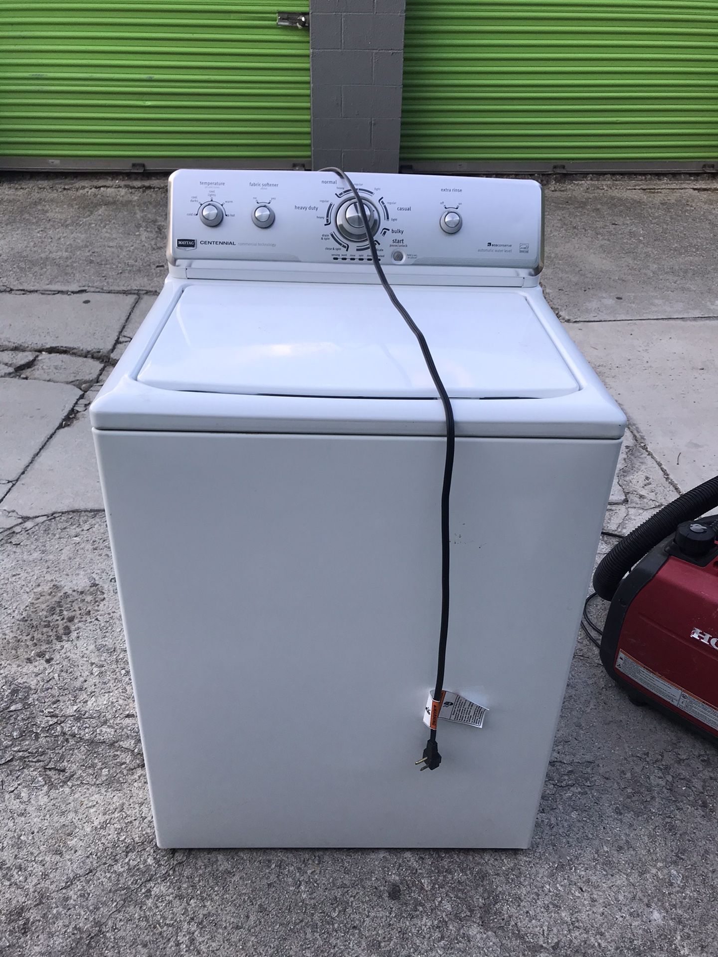 Maytag centennial series washer