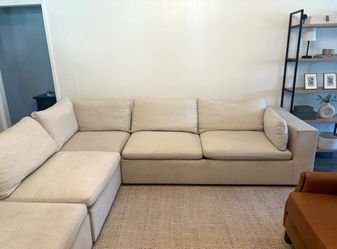 West Elm Harmony 5-Piece Sectional with Ottoman