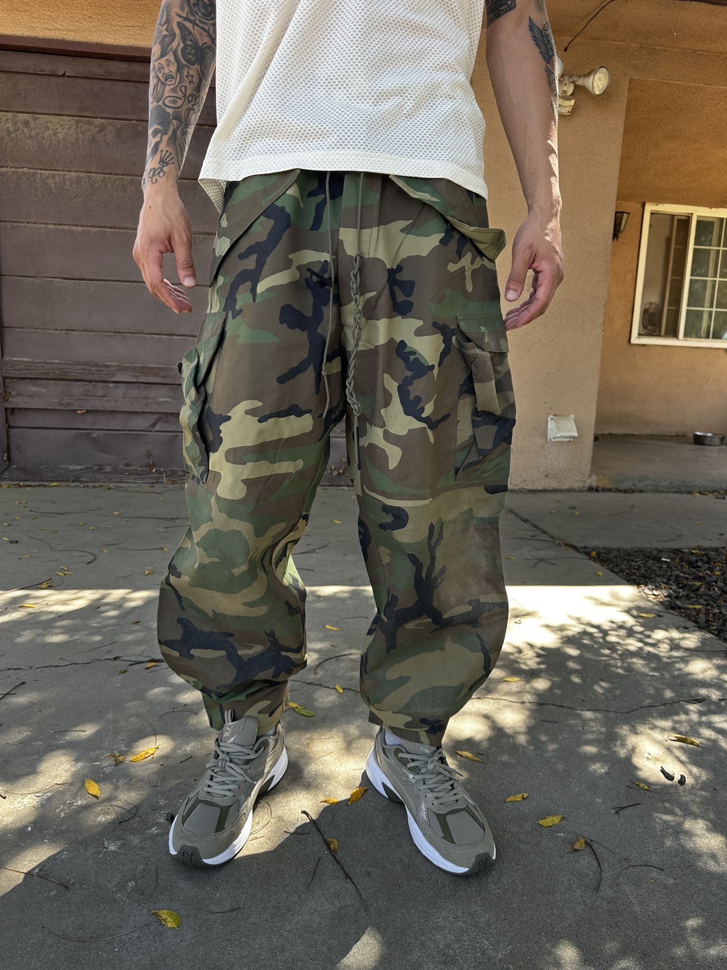 Goretex Woodland Camo Pants Water Proof