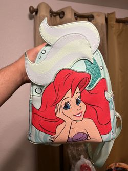 Loungefly Ariel Exclusive Cosplay mini backpack RARE