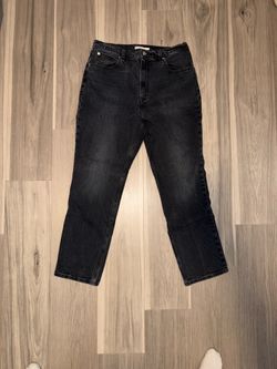 Levi's Women's ‘70s High Slim Striaght Jeans in Faded Black