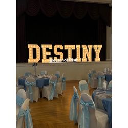 Marquee Letters And Numbers 