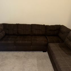 Brown Sectional Couch