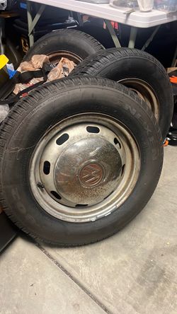 VW Steel Wheels with Nexen Tires set of 4  Set