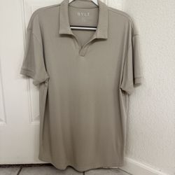 BYLT Basic - LUX Ribbon V Neck Polo