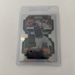 Chas McCormick Silver Prizm Rookie Card 