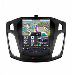 Car Stereo Radio Ford Focus 2012 2013 2014 2015 2016 2017 2018 Wireless CarPlay Android Auto, 10.4” Touch Screen Head Units