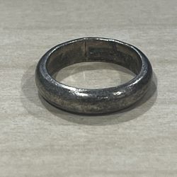 Vintage 925 Sterling Silver Mexico Band Ring – 4.23 Grams – Classic Design