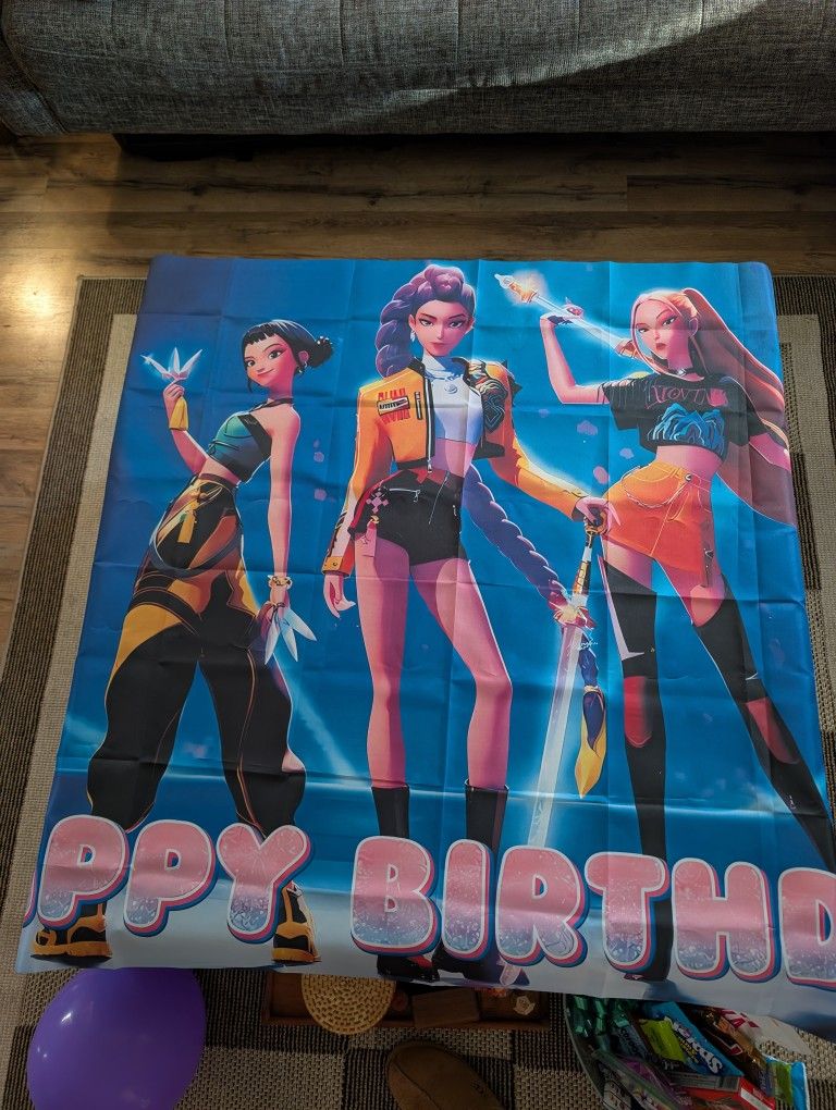 Kpop Demon Hunters Party Decorations