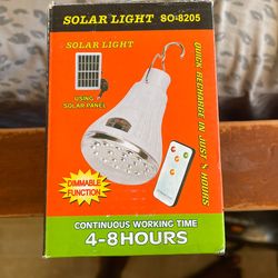Solar Panel Lights