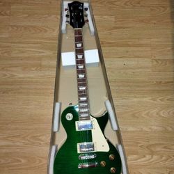 Paul Solid Body Electric Guitar Destiny CNC Wound- Emerald New
