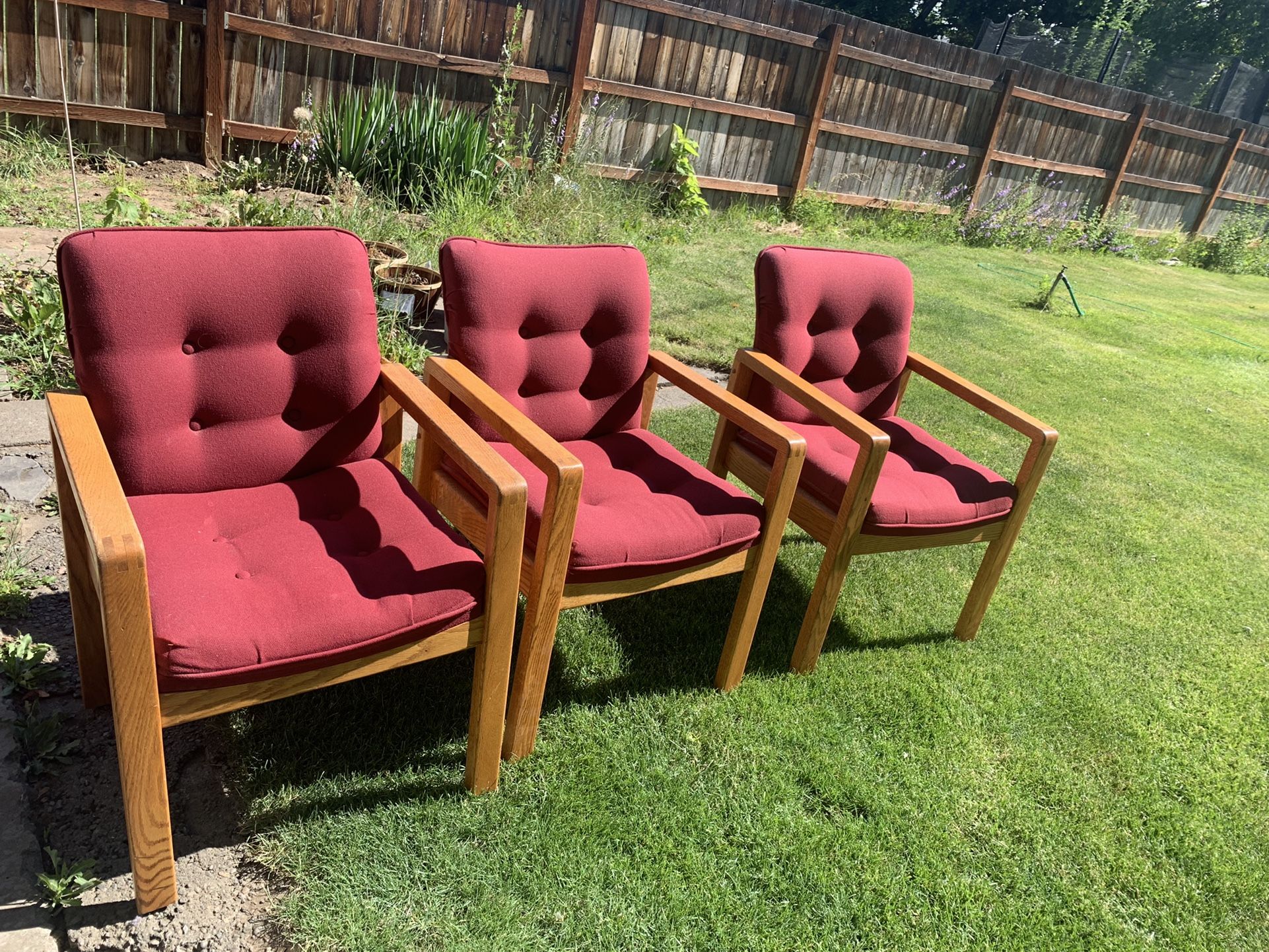 FOR SALE 3 Chairs