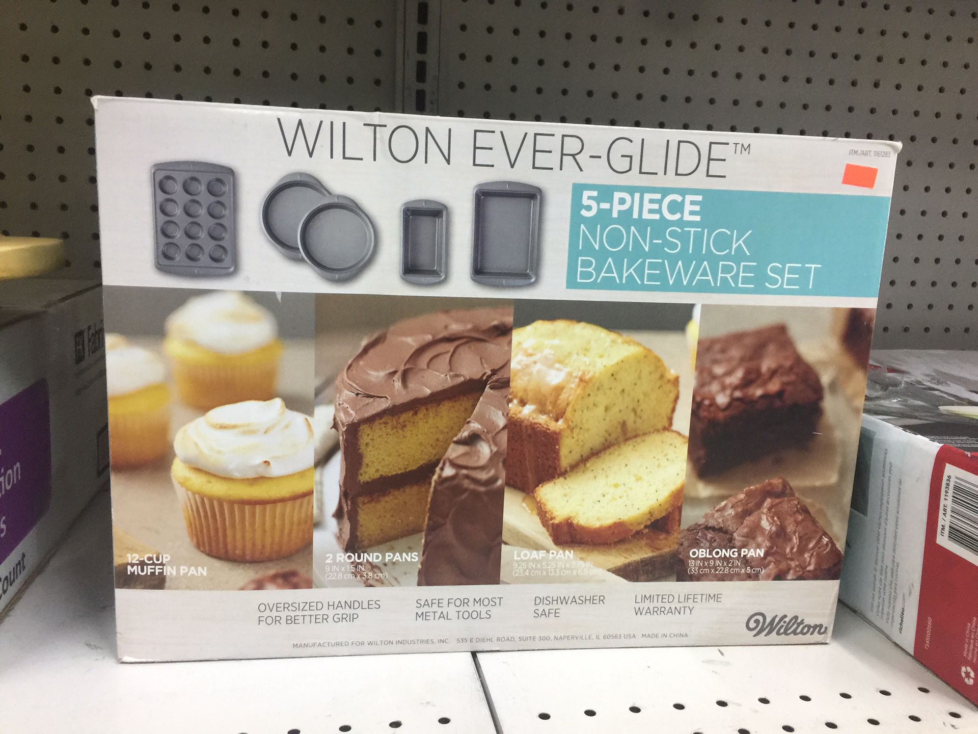 Wilton Ever-Glide 5 Piece Non-Stick Bakeware Set