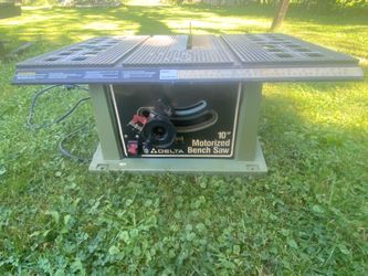 Delta Motorized Saw